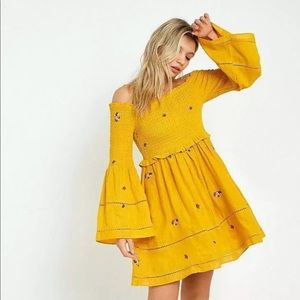 Free People Counting Daisies Dress